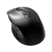 Esta es la imagen de mouse acteck optimize ergo mi680 / inalambrico / dual / receptor usb - bluetooth / laser / 1600 dpi / negro / ac-934077