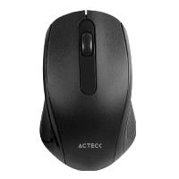 Esta es la imagen de mouse acteck optimize mi240 / inalambrico / receptor usb 2.4 ghz / optico / 1200 dpi / ergonomico / sensor optico / win - linux / 2 botones scroll / negro / ac-928885