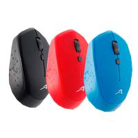 Esta es la imagen de mouse acteck optimize mi440 r100 / inalambrico / receptor usb / optico / 1600 dpi / negro / ac-916462
