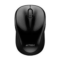 Esta es la imagen de mouse acteck optimize trip mi480 / inalambrico / receptor usb / laser / click silencioso / 1600 dpi / negro / ac-934169