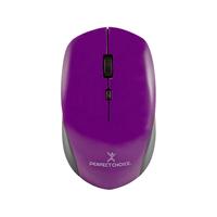 Esta es la imagen de mouse inalambrico 1600 dpi optico conector usb perfect choice root pro - morado