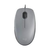 Esta es la imagen de mouse logitech m110 optico silencioso alambrico usb-a 1000dpi gris