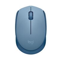 Esta es la imagen de mouse logitech m170 optico inalambrico receptor usb 1000dpi gris azulado