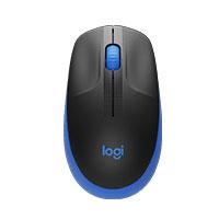 Esta es la imagen de mouse logitech m190 optico inalambrico receptor usb 1000dpi azul