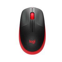 Esta es la imagen de mouse logitech m190 optico inalambrico receptor usb 1000dpi rojo