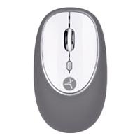 Esta es la imagen de mouse - techzone - tzacmoi16 - inalambrico usb a - bateria aaa - alcance 10m -  silicon relleno de gel -  reductor de estrés -  2.4ghz  - optico - 1200 dpis - 2 botones + scroll -  blanco/gris