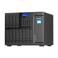 Esta es la imagen de nas qnap ts-1655-8g/ 16 bahias /12 sata de 3