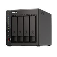 Esta es la imagen de nas qnap ts-453e-8g / 4 bahias / torre / intel celeron 4nucleos 2.6ghz / 8gb ram ddr4 / lan 2