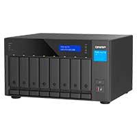 Esta es la imagen de nas qnap tvs-h874-i5-32g/ 8 bahias seis nucleos 2.5ghz/32gb ddr4 hasta 64gb/2 pto 2