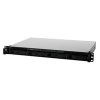 Esta es la imagen de nas synology rs422+ /4 bahias rack 1u/ doble nucleo 2.6ghz /2gb ddr4 /lan gigabit x2/usb 3.2 x1/ hot-swap/hasta 72tb amd ryzen r1600