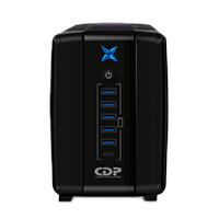 Esta es la imagen de no break interactivo cdp de 1000 va/500watts 8 cont