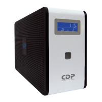 Esta es la imagen de no break interactivo cdp de 750 va/375watts 10 cont
