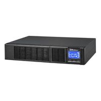 Esta es la imagen de no break lnea profesional 2 kva / 1600w on-line doble conversin 8 contactos nema 5-20r montaje rack / torre pantalla lcd opcin tarjeta snmp funcion eco y epo