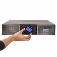 Esta es la imagen de no break / ups  / eaton  / modelo 9px1500grt on line 9px 1.5 kva 1500va/1350w voltaje entrada-salida 208v - doble conversion.- conector entrada c14/ contactos de salida (8) c13- rack/ torre