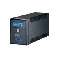 Esta es la imagen de no break ups vica s900 900va/550w 8 tomas nema 5-15r (4/4)