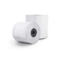 Esta es la imagen de paquete rollo papel termico ghia ptg57n / 57x60 mm /para impresoras de 58mm / reaccion negro / 10 unidades