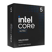 Esta es la imagen de procesador intel core ultra 5-245kf s-1851 serie 2 /hasta 5.2 ghz /cache 24mb /14 cores (6p+8e) /sin graficos /sin disipador /gamer medio