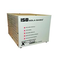 Esta es la imagen de regulador elecronico sola basic isb xellence 4000va 120v +/-5%