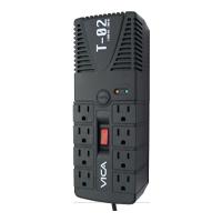 Esta es la imagen de regulador electronico de voltaje vica t-02 1200va / 700w