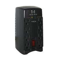 Esta es la imagen de regulador electronico de voltaje vica t1 750va 400watts 8 nema 5-15r (4/4)