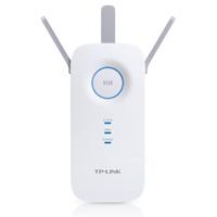 Esta es la imagen de repetidor tp-link re450 inalambrico extensor de rango ac1750 802.11a/b/g/n/ac 1 rj45 gigabit wifi 5ghz 1300mbps y 2.4ghz 450mbps 3 antenas