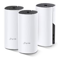 Esta es la imagen de router deco e4(3-pack) | ac1200 | dual band |wifi mesh | 2 puertos wan/lan 10/100mbps
