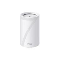 Esta es la imagen de router inalámbrico mesh interior para hogar | tp-link | deco be65(1-pack) | triple banda wi-fi 7 be9300 mbps | 2 puerto 2.5 gigabit wan/lan | 4 antenas internas | operación multi-link mlo