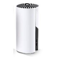 Esta es la imagen de router | tp-link | deco m4(1-pack) | wifi mesh | ac1200 dual band | modo ap/ router | cobertura estimada 185 metros cuadrados (depende de condiciones ambientales y trafico de cada usuario)