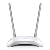 Esta es la imagen de router | tp-link | tl-wr850n | inalambrico | wisp | 300mbps | 4 puertos lan | 1 puerto wan | 2 antenas fijas externas