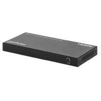 Esta es la imagen de splitter /manhattan/208369/splitter hdmi con 4 puertos 4k y reductor de escala