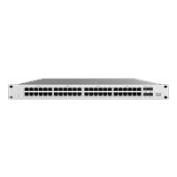 Esta es la imagen de switch 48 puertos cisco meraki 48 x 10/100/1000base-t ethernet rj45 4 x 1g sfp uplink (obligatorio licencia se cotiza por separado)