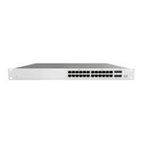 Esta es la imagen de switch cisco meraki 24 x 10/100/1000base-t ethernet rj45
