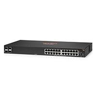 Esta es la imagen de switch hpe aruba 6100 24g 4sfp administrable capa 2