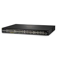 Esta es la imagen de switch hpe aruba jl558a 2930f 48g poe 4sfp+