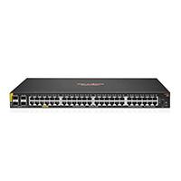 Esta es la imagen de switch hpe aruba jl675a 6100 administrable capa 2 48g poe cl4 4sfp+ 370 watts