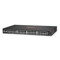Esta es la imagen de switch hpe aruba jl676a 6100 48g y 4sfp+ 1/10g administrable capa 2