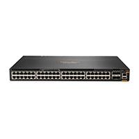 Esta es la imagen de switch hpe aruba jl762a 6300m 48 rj45 1gbe y 4sfp56 administrable capa 3 con1 fuente de poder incluida