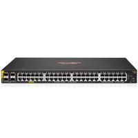 Esta es la imagen de switch hpe aruba r8n85a 6000 48g poe cl4 370 watts y 4sfp administrable capa 2