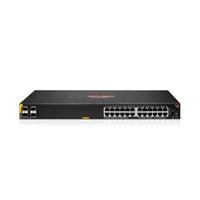 Esta es la imagen de switch hpe aruba r8n87a 6000 24g poe cl4 370 watts y 4sfp administrable capa 2