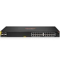 Esta es la imagen de switch hpe aruba r8n87a 6000 24g poe cl4 370 watts y 4sfp administrable capa 2