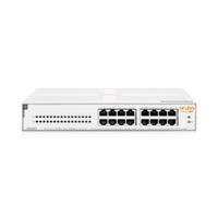 Esta es la imagen de switch hpe aruba r8r48a instant on 1430 con 16 puertos poe clase 4 rj45 10/100/1000 mbps no administrabl