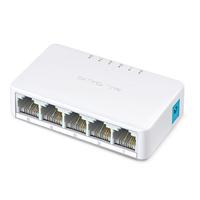 Esta es la imagen de switch  tp link mercusys ms105  5 puertos rj45 10/100 mbps  no administrable