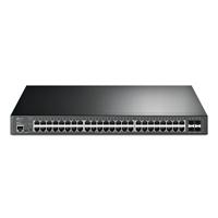 Esta es la imagen de switch tp-link sg3452xp omada 48p poe ge administrable 4sfp+ 10ge l2