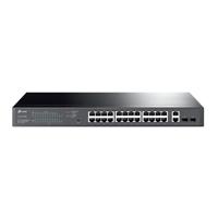 Esta es la imagen de switch tp-link tl-sg1428pe omada 28-port gigabit easy smart with 24-port poe+ / 2sfp