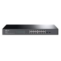 Esta es la imagen de switch tp-link tl-sg2218 administrable gigabit de 16 puertos 2 ranuras sfp sustituye a t2600g-18ts