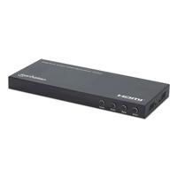 Esta es la imagen de switch/manhattan/208406/switch multiviewer hdmi de 4 puertos 4k