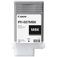 Esta es la imagen de tanque de tinta canon pfi-007mbk negro mate