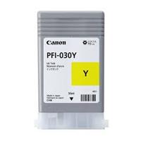 Esta es la imagen de tanque de tinta canon pfi-030y amarillo