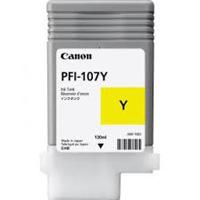 Esta es la imagen de tanque de tinta canon pfi-107y amarillo