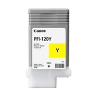 Esta es la imagen de tanque de tinta canon pfi-120y amarillo